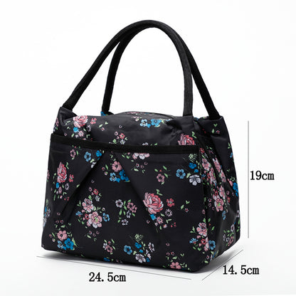 Blumige isolierte Lunch-Kühltasche Brehn