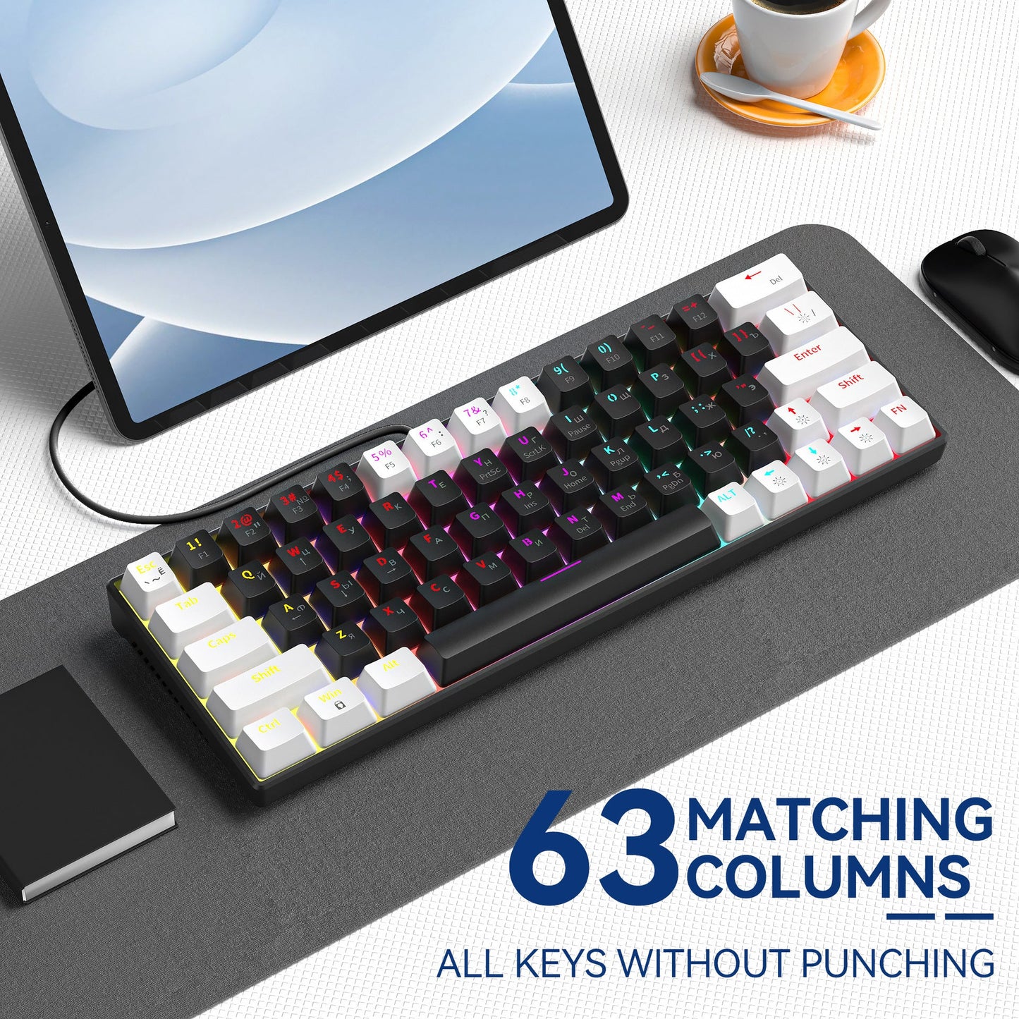 Mechanische Gaming-Tastatur Brehn