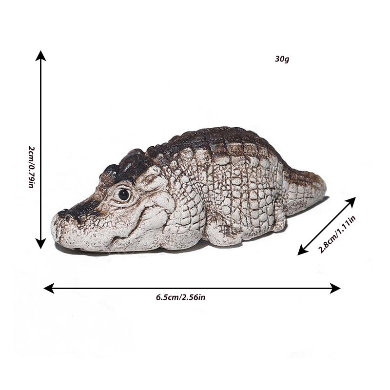 Dekorative Krokodilfigur Brehn