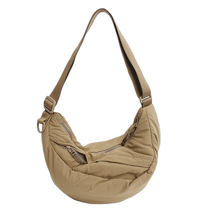 Verstellbare Stoff Umhängetasche