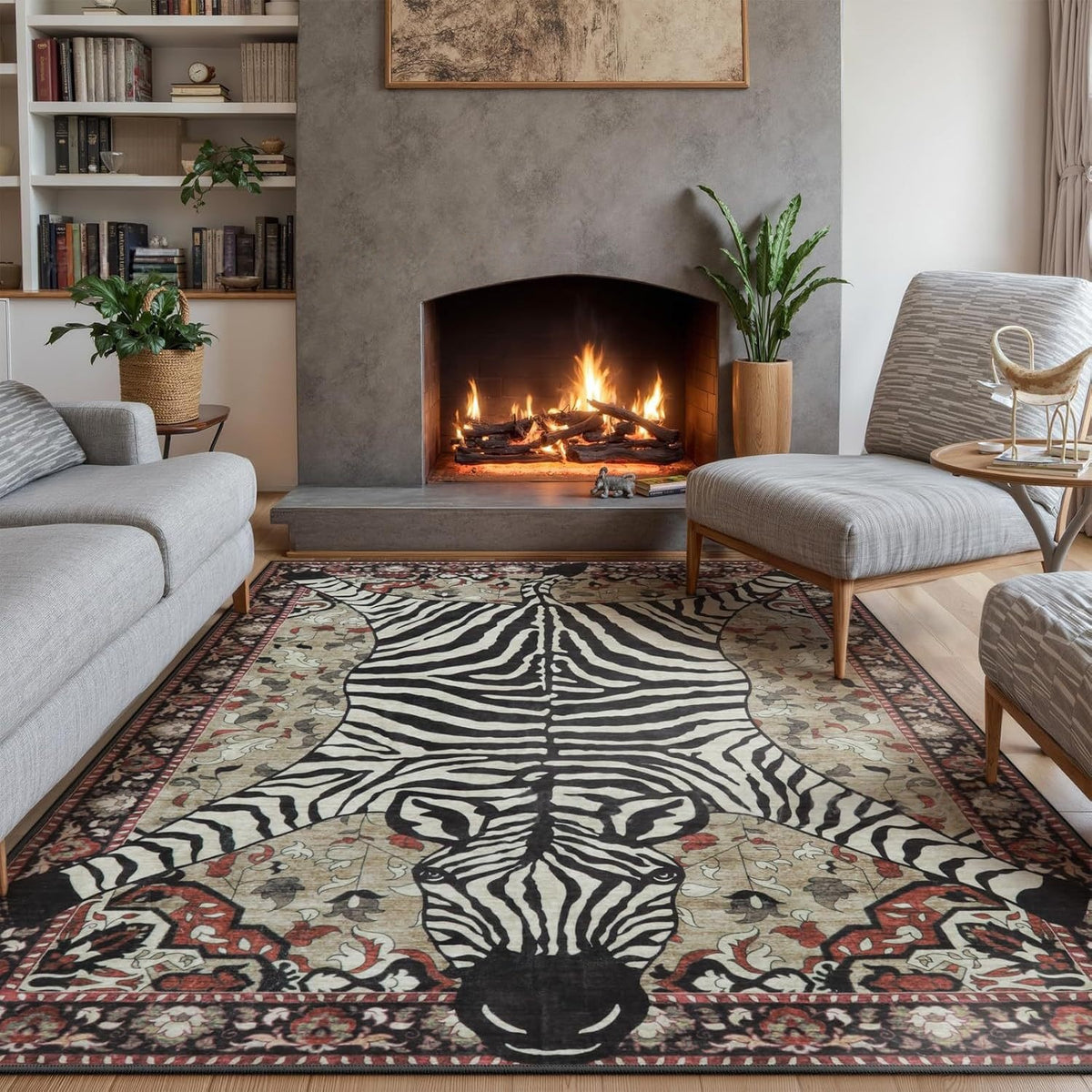 Stylischer Wohnaccessoires Teppich