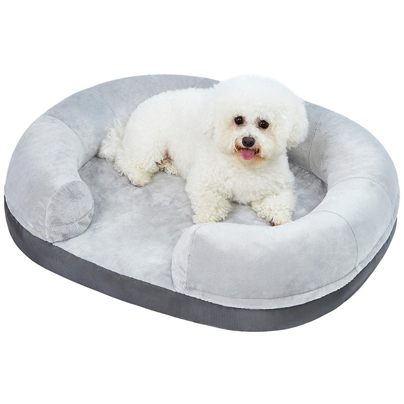 Orthopädisches rundes Hundebett