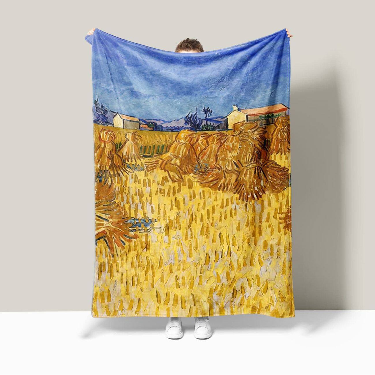 Kunstvolle Sternen-Nacht Fleece-Decke