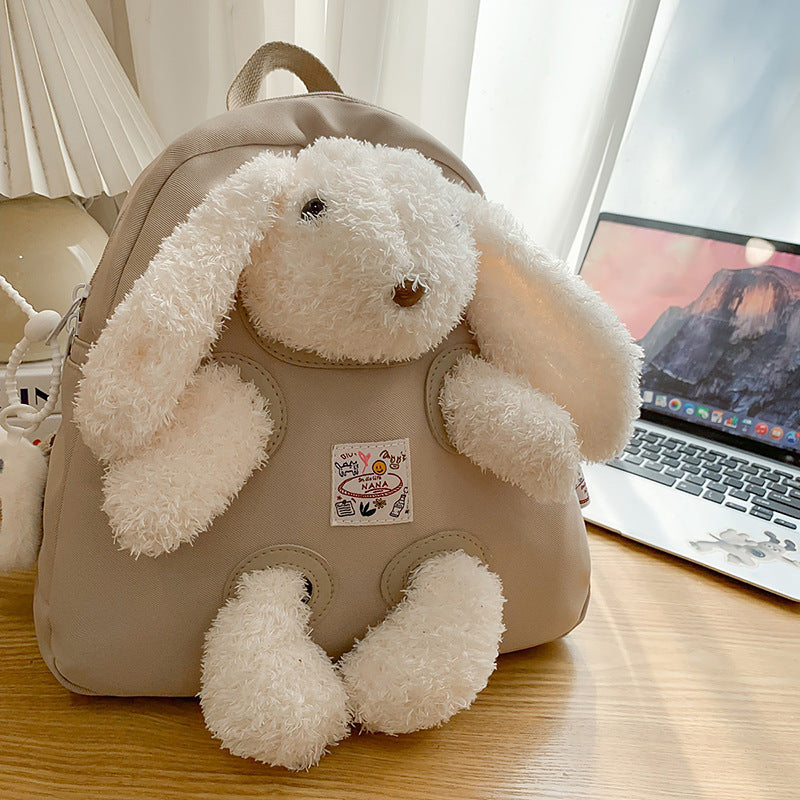 Plüschkaninchen-Theme-Rucksack Brehn