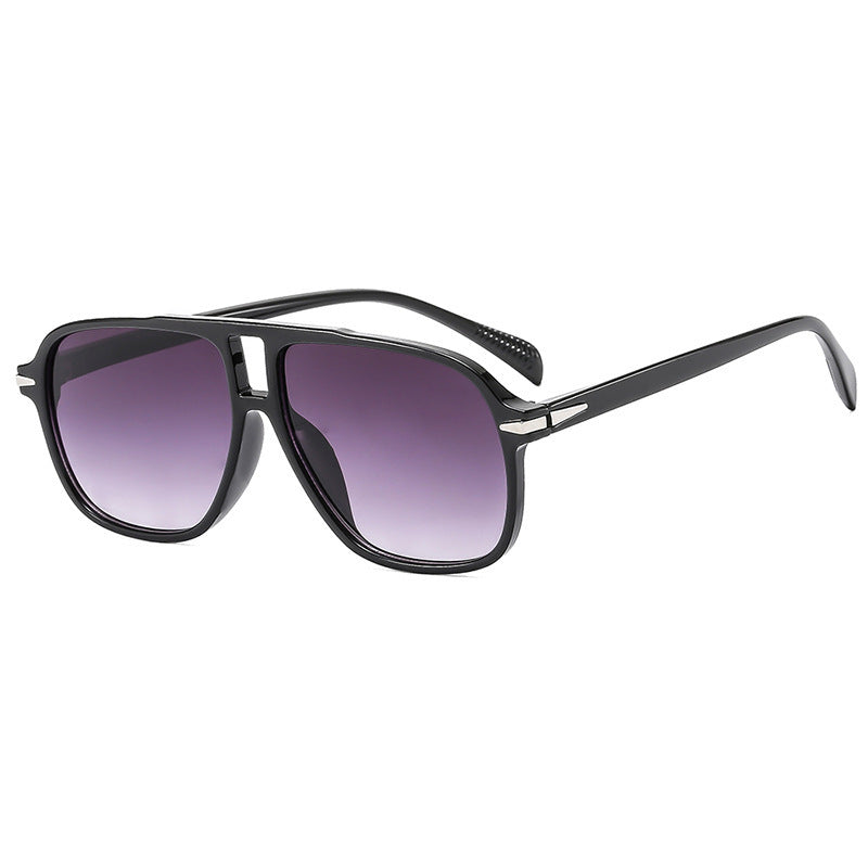 Damen modische, quadratische Sonnenbrille mit stylischem Rahmen Brehn