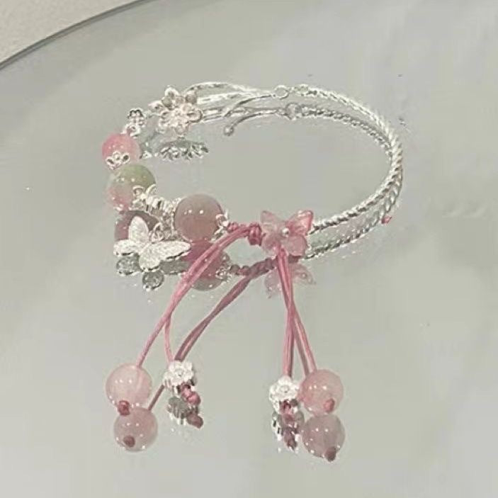 Florale Charm Wickelarmband Brehn