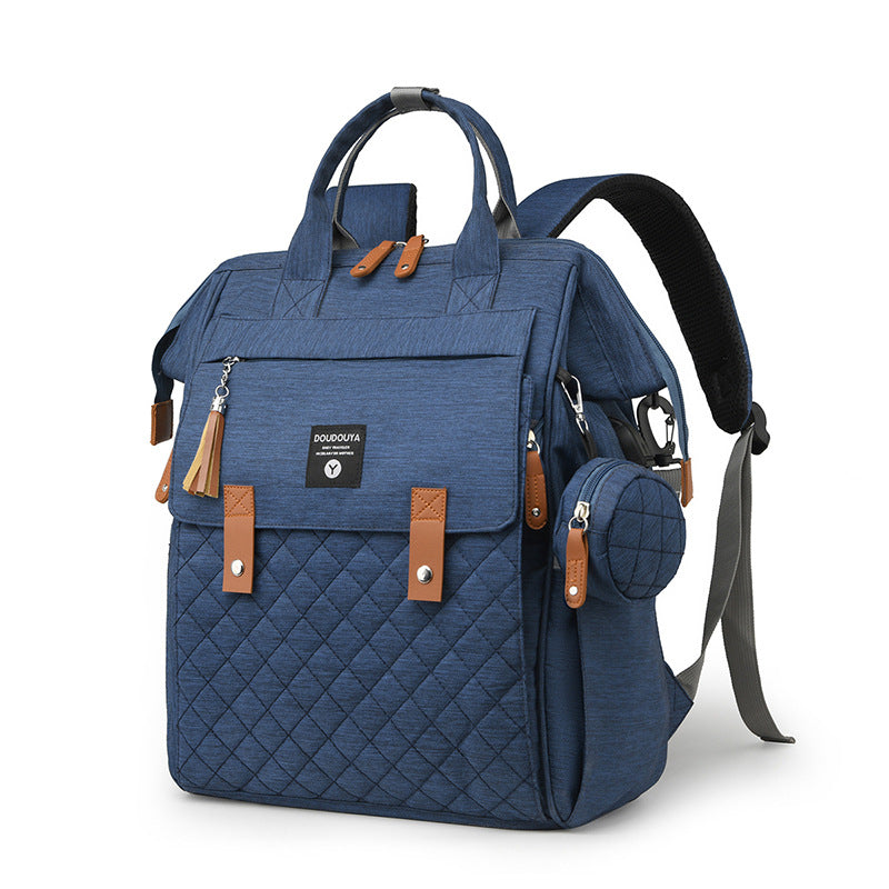 Multifunktionaler gesteppten Windelrucksack Brehn