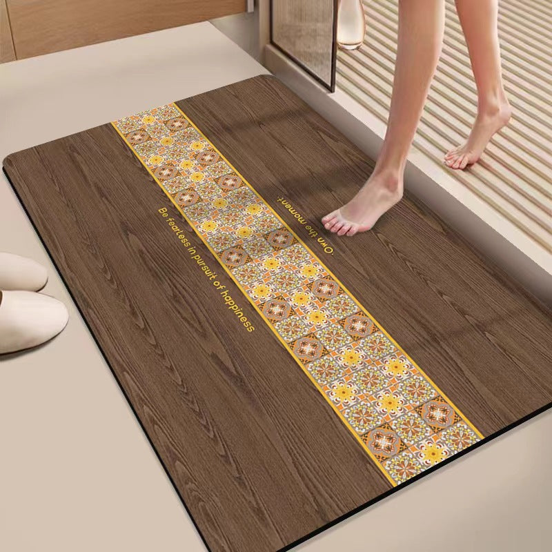 Dekorative Memory Foam Badematte Brehn