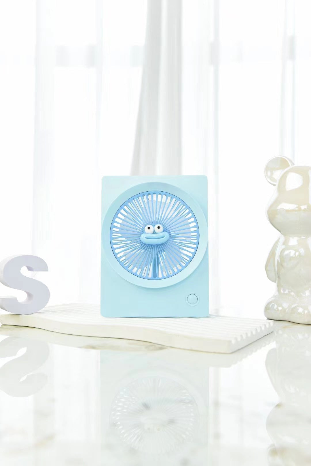 Unisex Kompakt Tragbarer Tischventilator Brehn