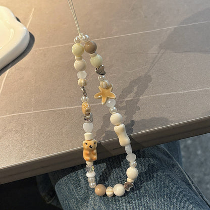 Handgemachte Perlen Charm Brillenband Brehn