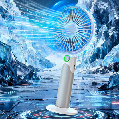 Unisex Tragbarer Standventilator mit leistungsstarker Windregelung Brehn