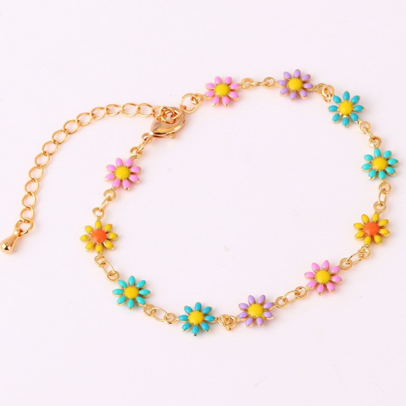 Floral Daisy Chain Halskette Brehn