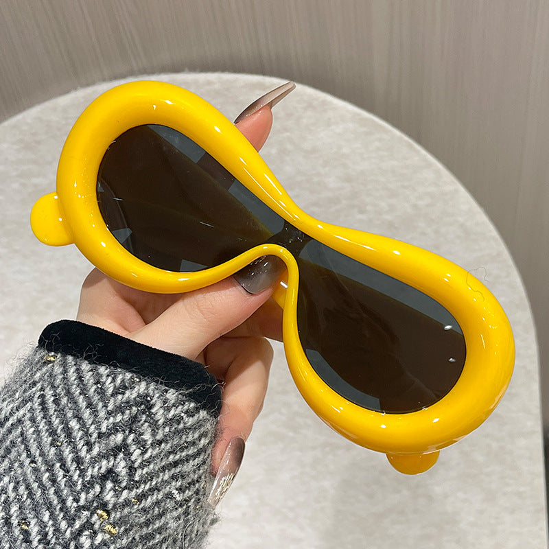 Damen außergewöhnliche Sonnenbrille Brehn