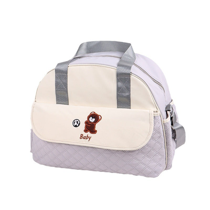 Stoff Wickeltasche mit Praktischem Wechselmatte Brehn