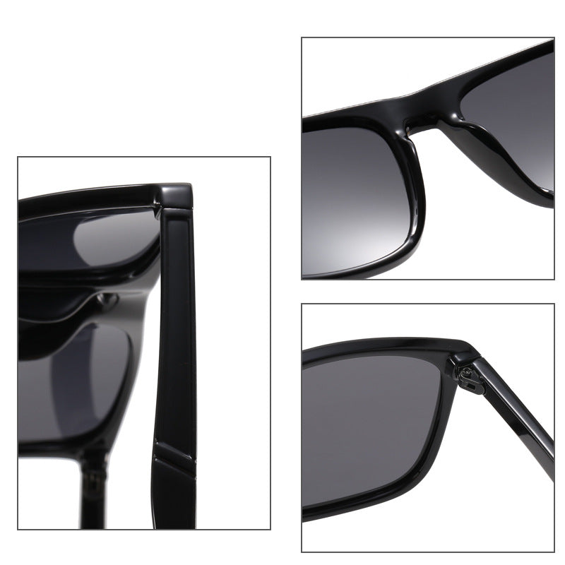 Damen moderne Sonnenbrille im minimalistischen Design Brehn