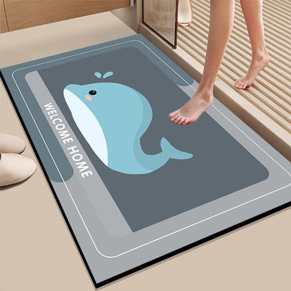 Absorbierende Badezimmermatte Brehn