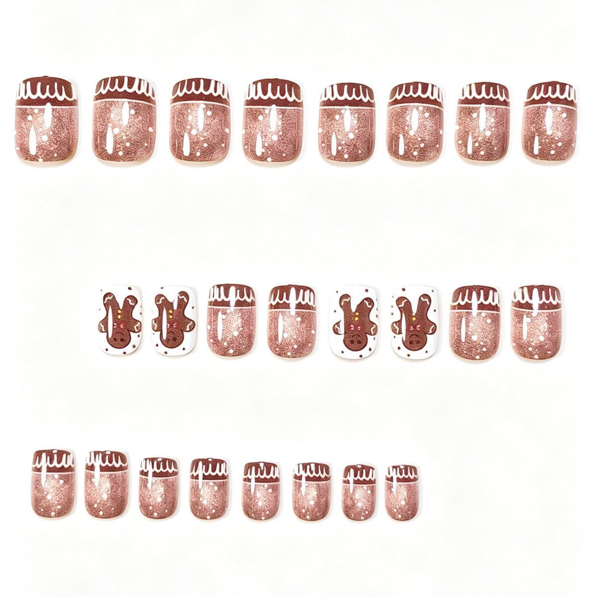 Lebkuchen-Themen-Nagelkunst-Set Brehn