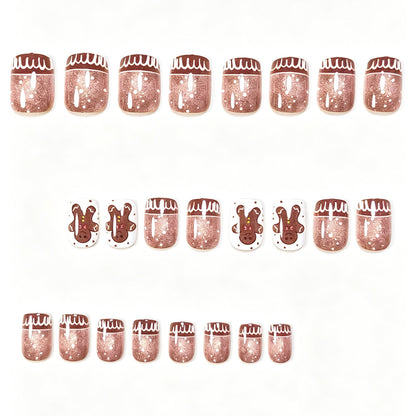 Lebkuchen-Themen-Nagelkunst-Set Brehn