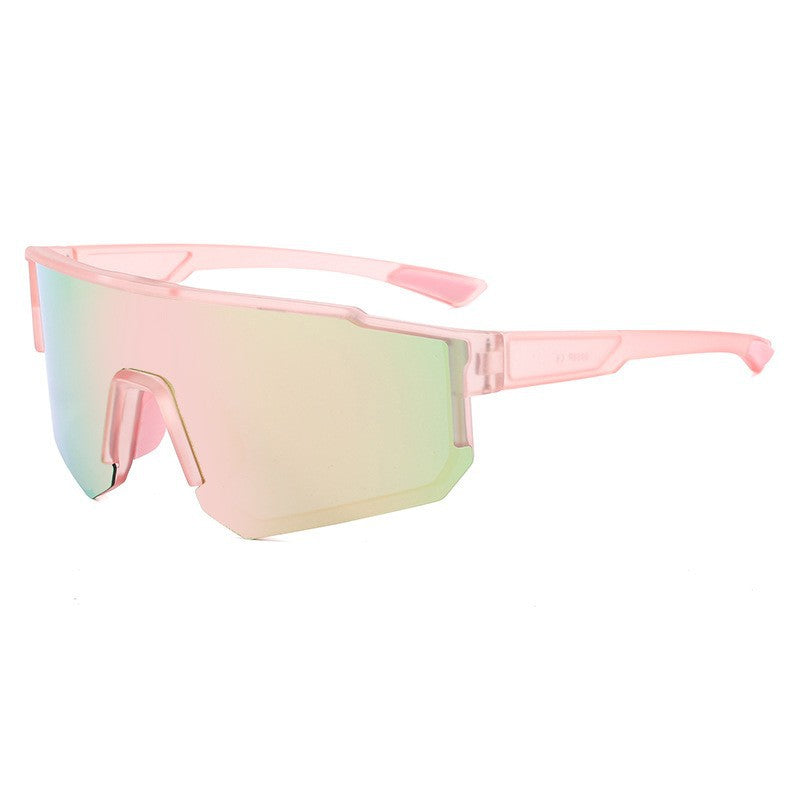 Damen Sportliche Schutzbrille mit innovativem, breiten Rahmen und polarisierenden Gläsern Brehn