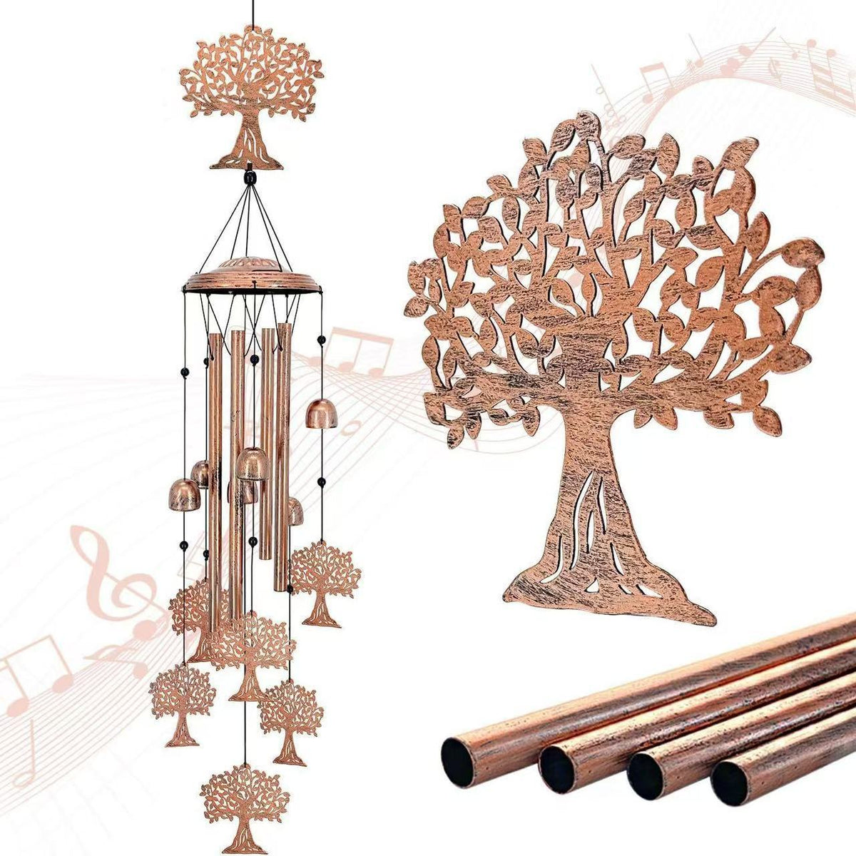 Dekorativer Windspiel mit Dackel-Design Brehn