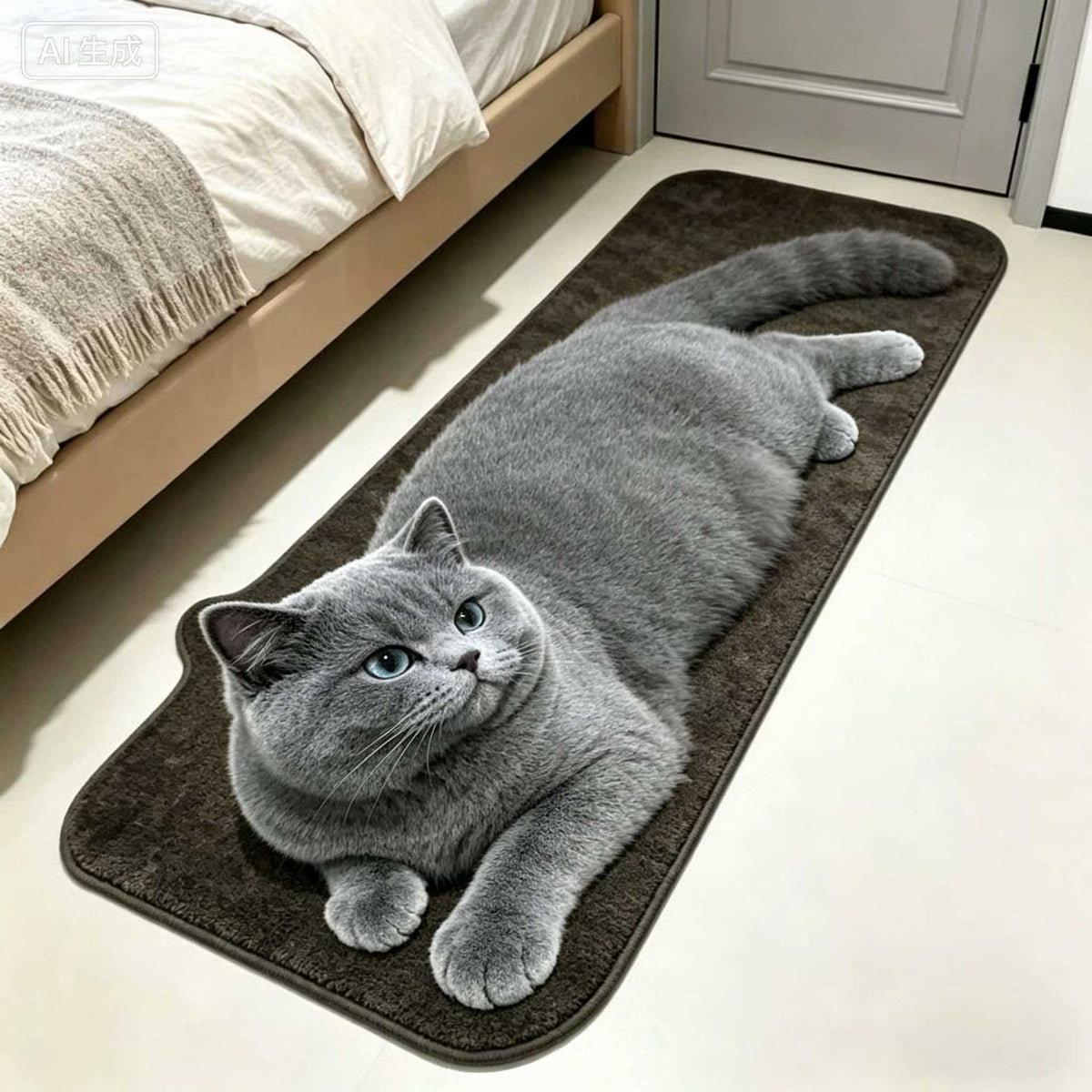 Kat-Themen-Plüsch-Teppich