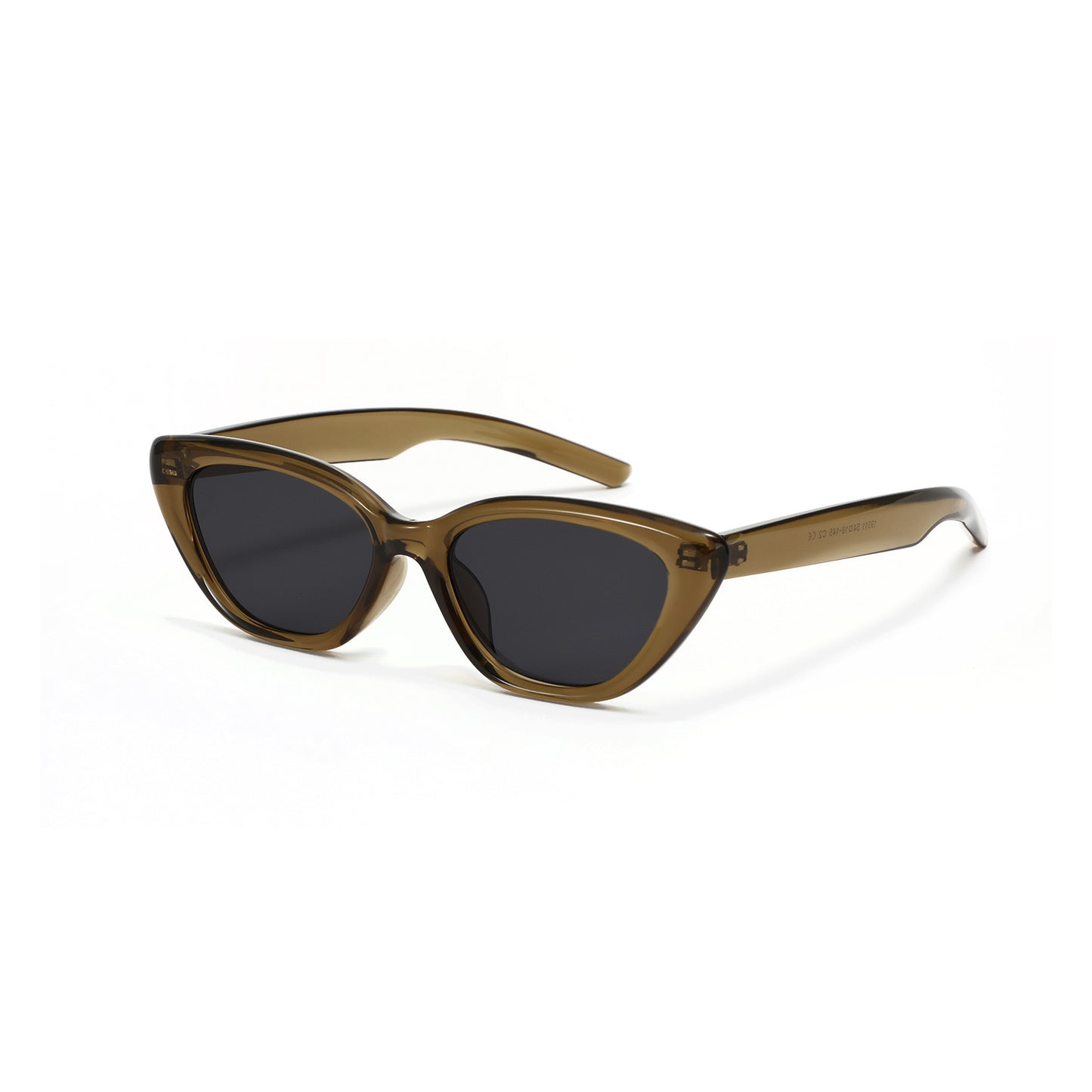 Damen Cat-Eye Sonnenbrille mit transparentem Design Brehn