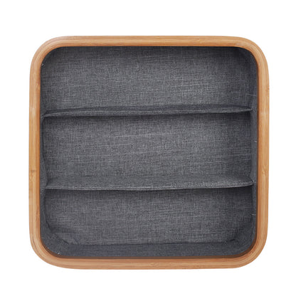 Multi-Sektionales Bambus-Storage-Tablett Brehn