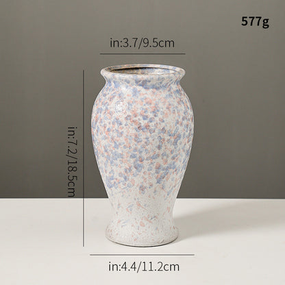 Künstlerische glasierte Keramikvase
