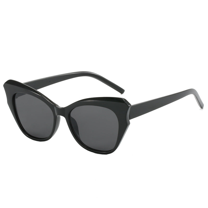 Damen Cat-Eye Sonnenbrille mit extravagantem Verspiegelungsdesign Brehn
