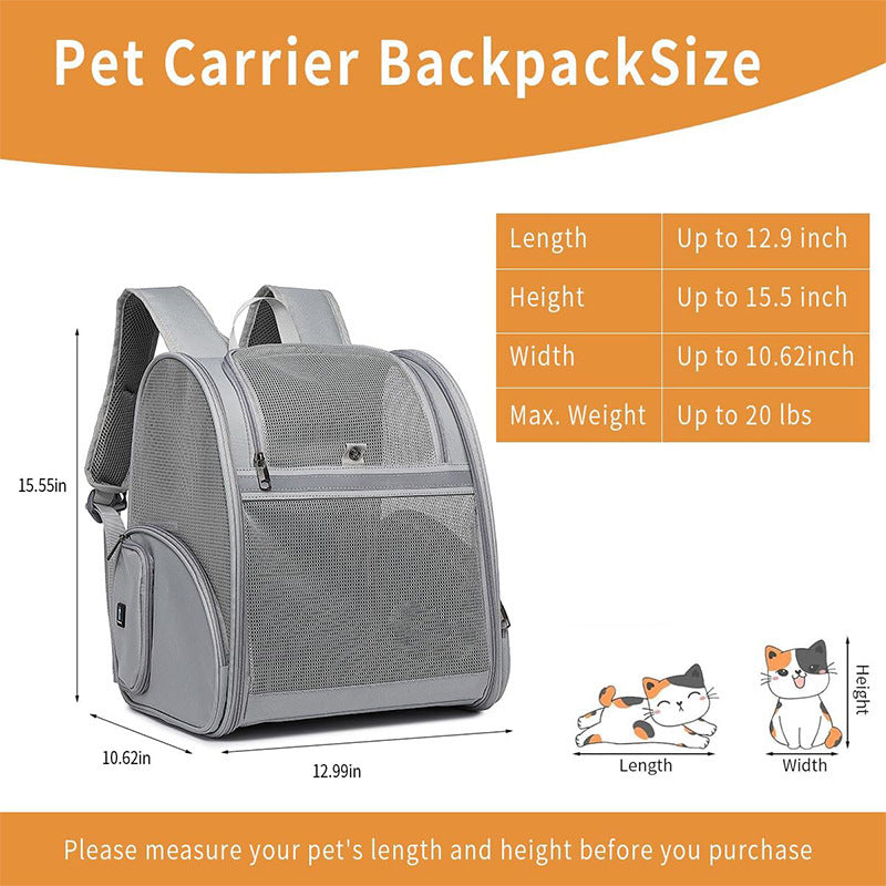 Tragbarer Haustierreise-Rucksack Brehn