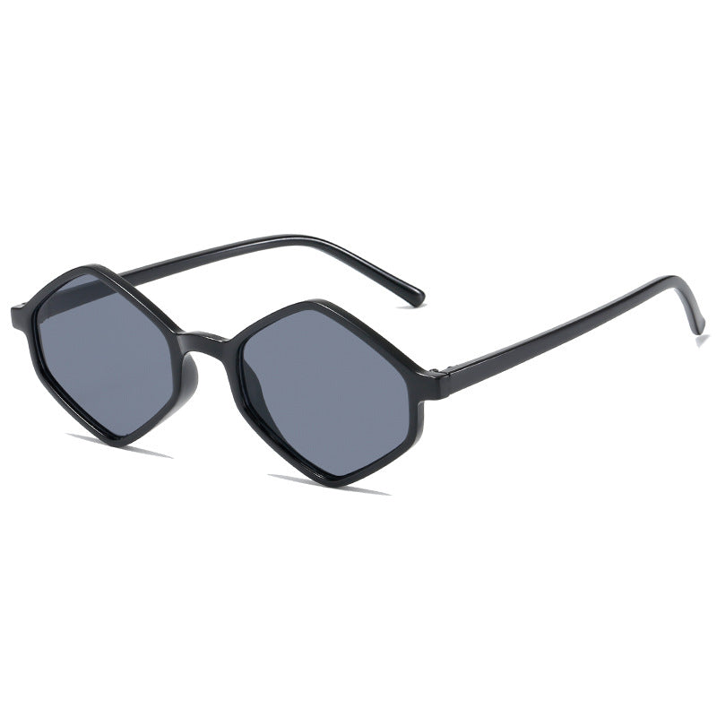 Damen stylische geometrische Sonnenbrille mit elegantem Rahmen Brehn