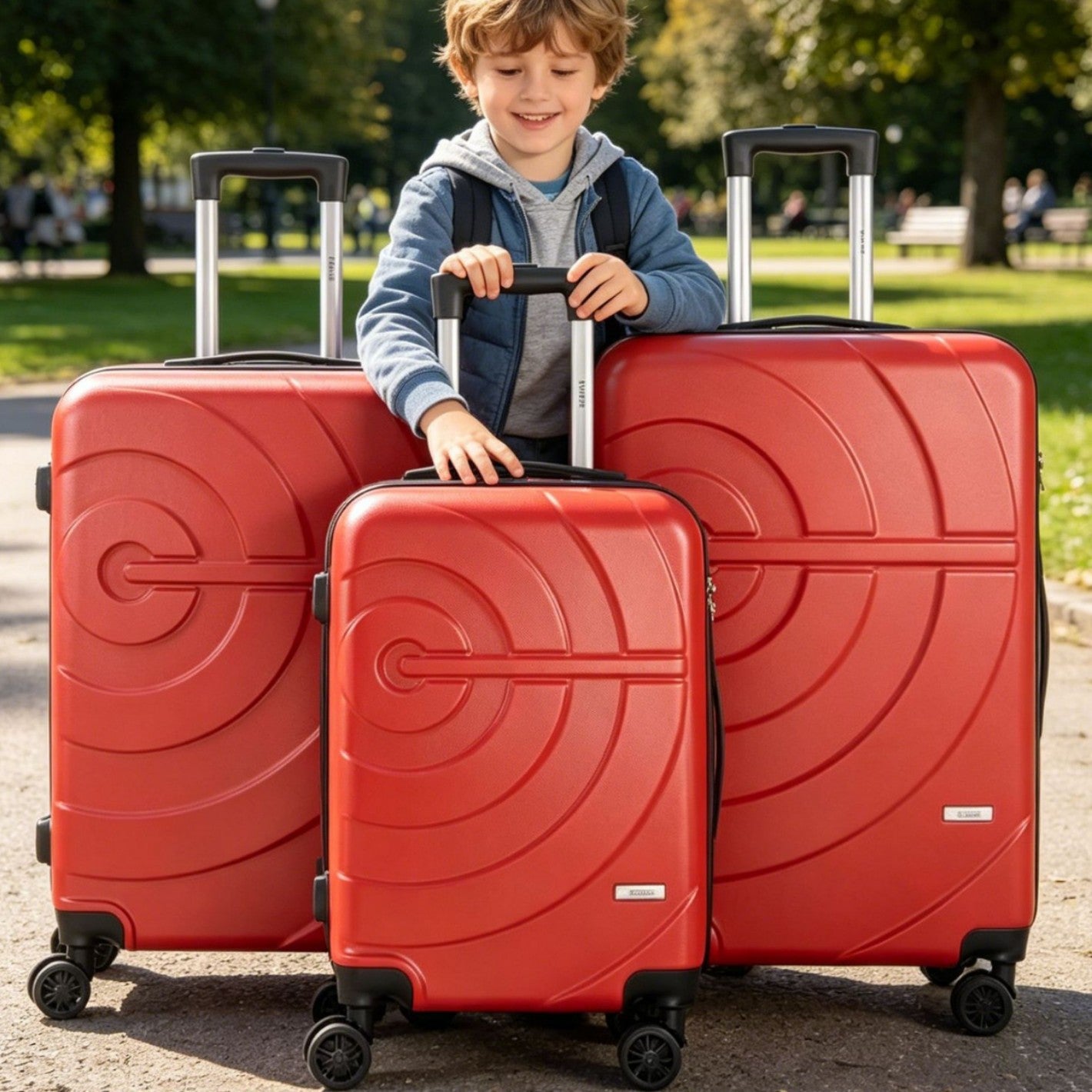 Unisex Stilvolle Hartschale Spinner Koffer Brehn