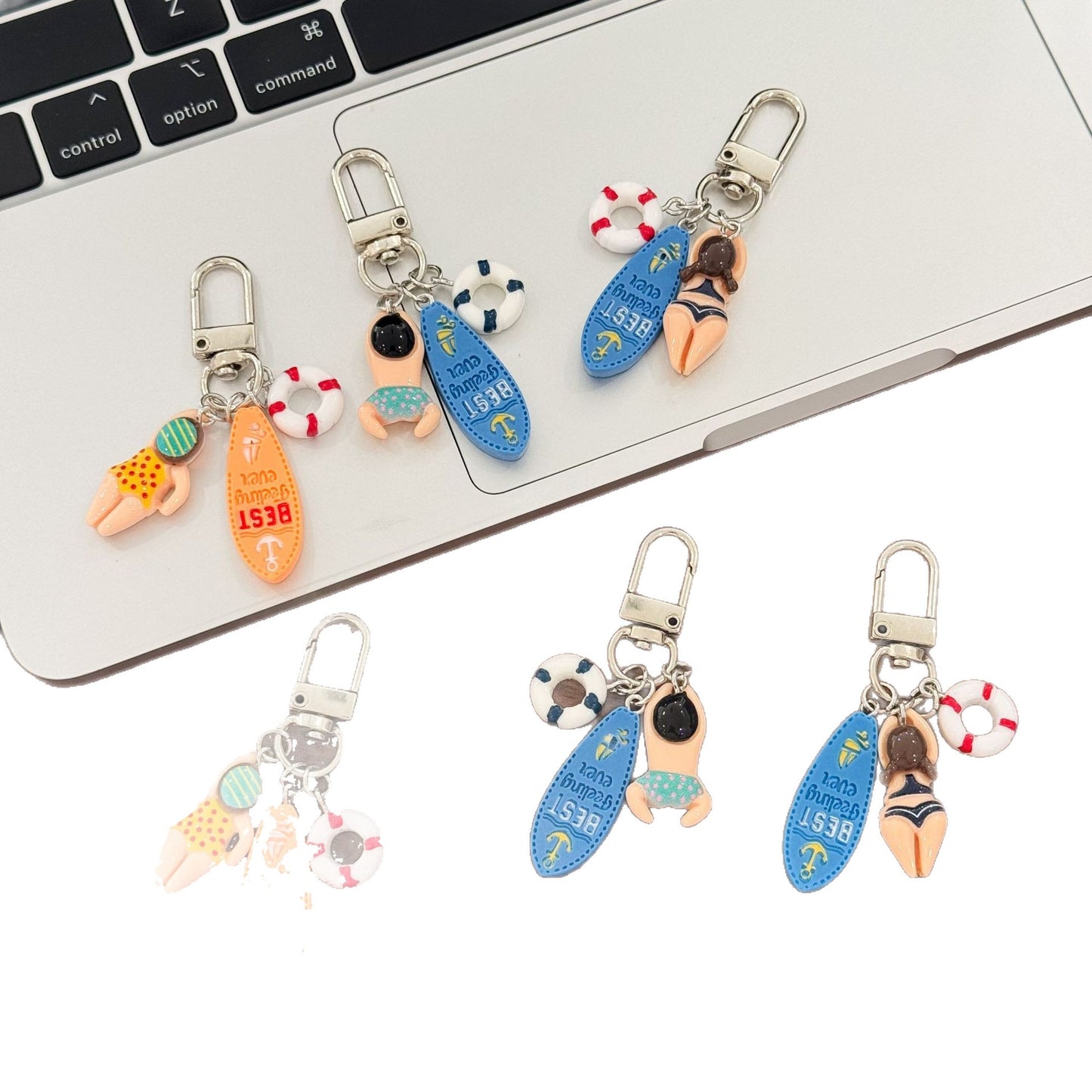 Schlüsselanhänger mit Kreativem Schwimmmotiv Brehn