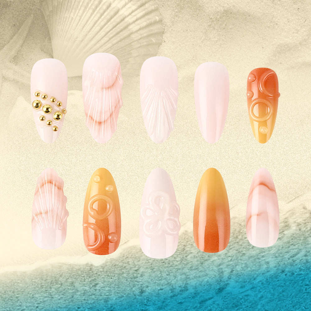3D Strukturierte Gel-Nagelkunst-Set Brehn