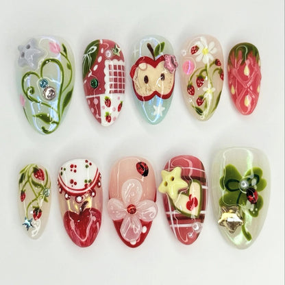 Kreatives Nageldesign Brehn
