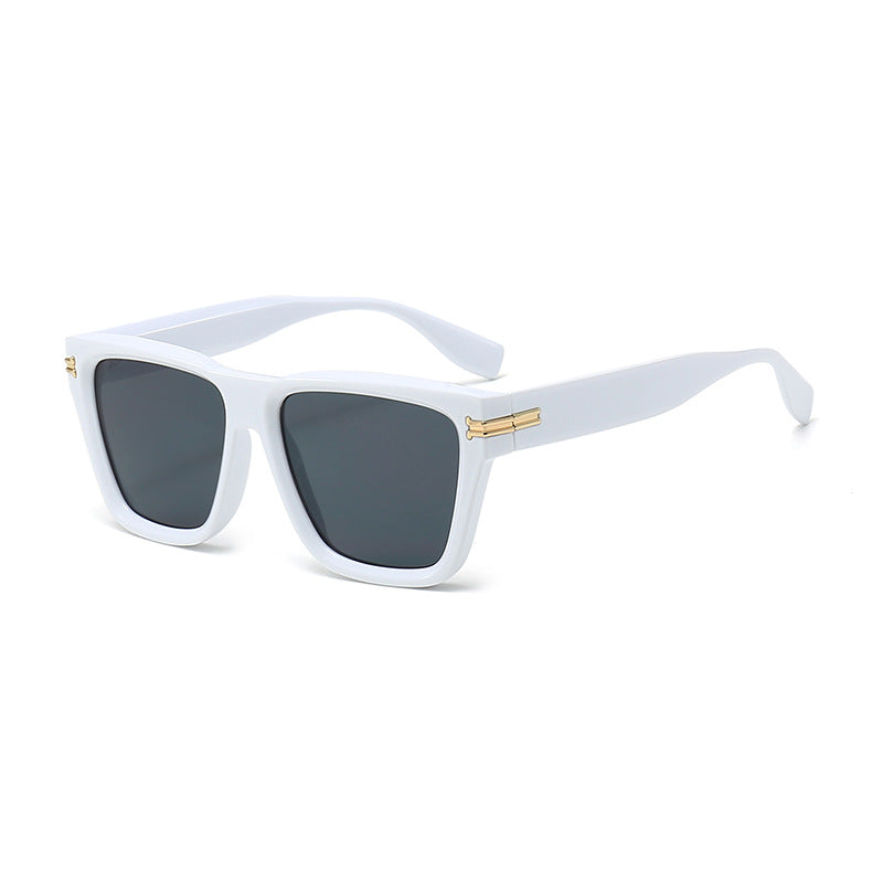 Damen Moderne Quadrat-Sonnenbrille mit exklusiven Akzenten Brehn