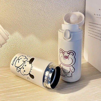 Damen Isolier-Trinkflasche mit sicherem Verschlusssystem und kreativem Design Brehn