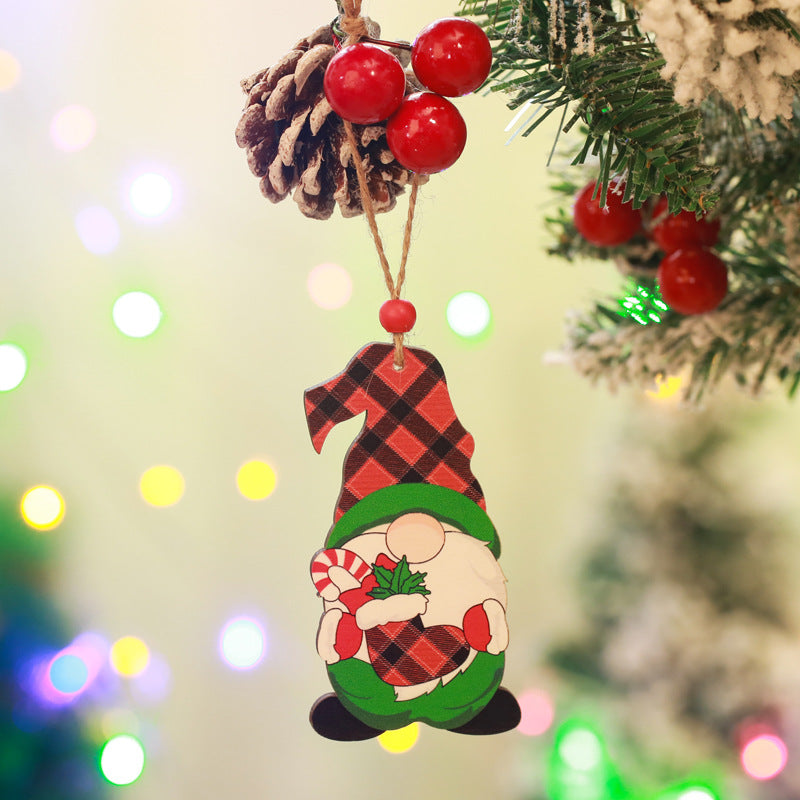 Dekorative Weihnachtsgnom Anhänger Brehn