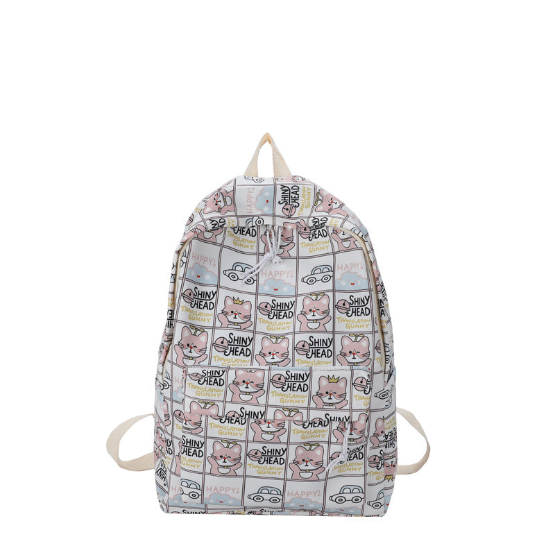 Cartoon gemusterten Rucksack Brehn