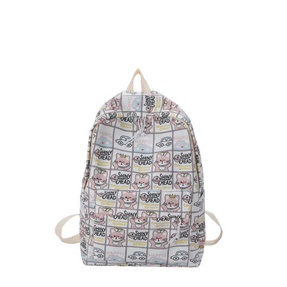 Cartoon gemusterten Rucksack Brehn