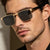 Damen elegante Brille mit leichtem Metallrahmen Brehn