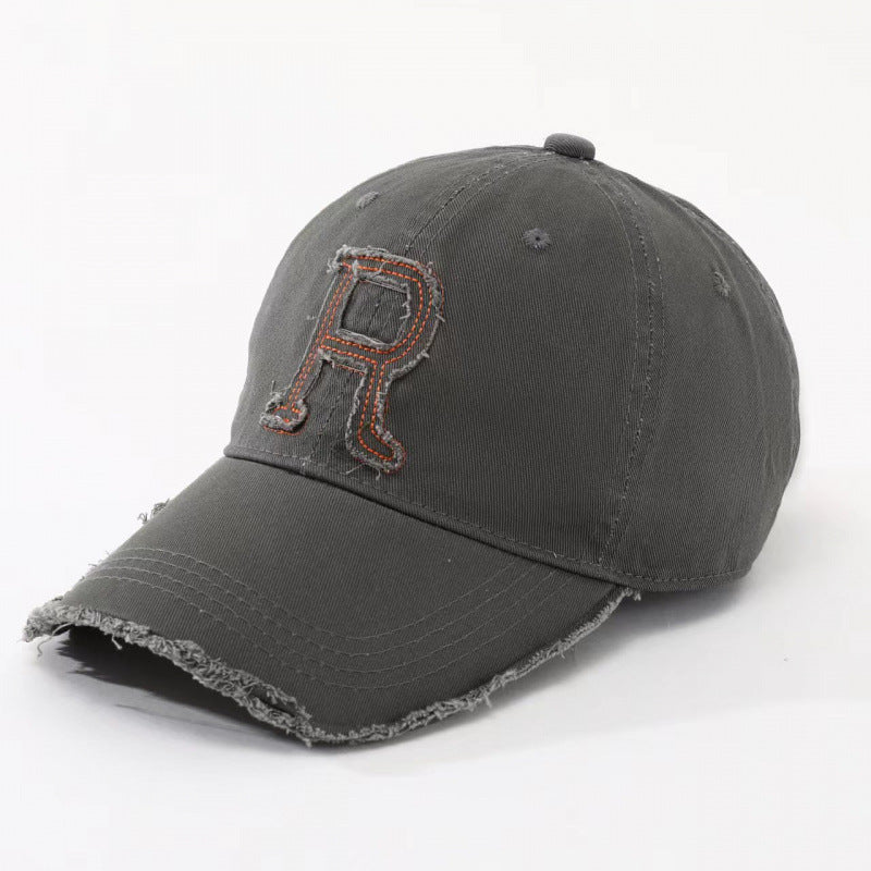 Damen Destroyed Bestickte Baseballmütze Brehn