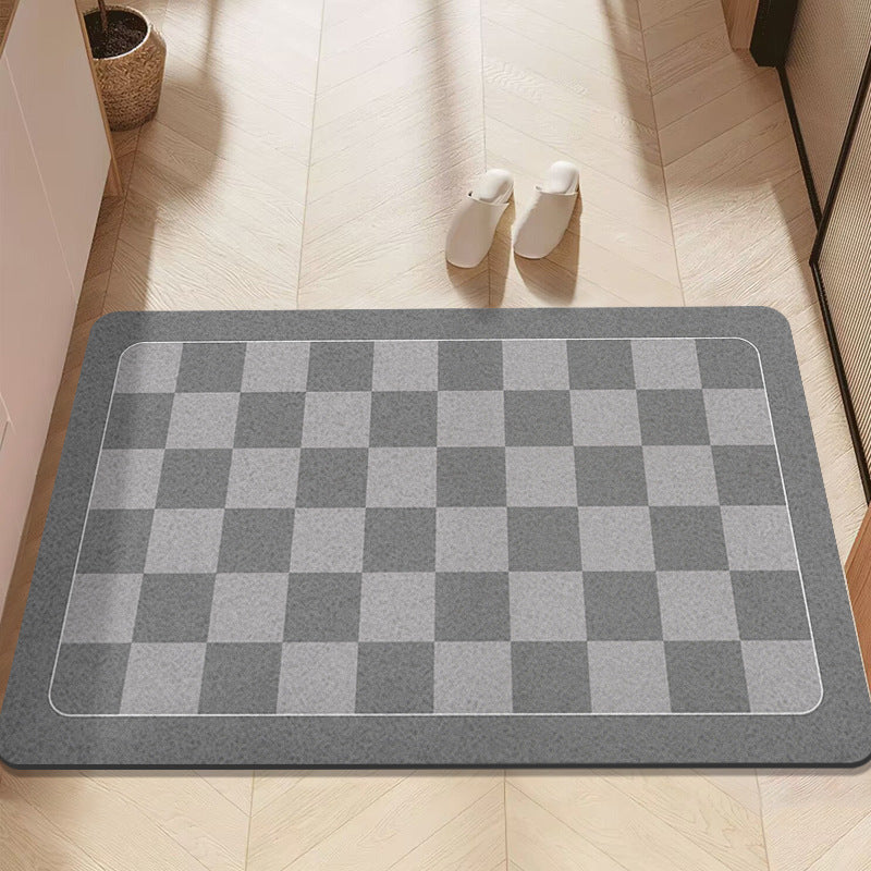 Moderner geometrischer Musterteppich
