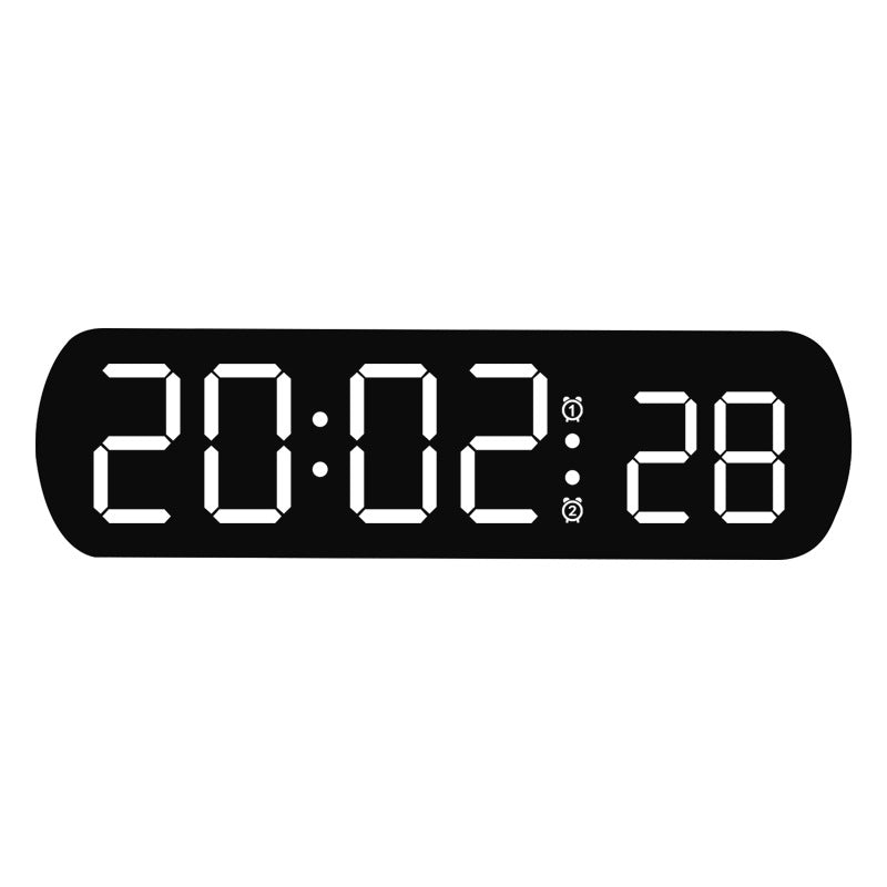 Digitaler Funkwecker mit mehrfarbigem LED-Display Brehn