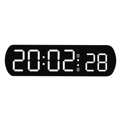 Digitaler Funkwecker mit mehrfarbigem LED-Display Brehn