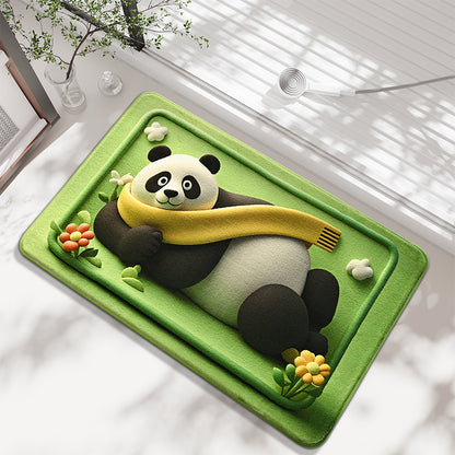 Cartoon Panda Badematte Brehn