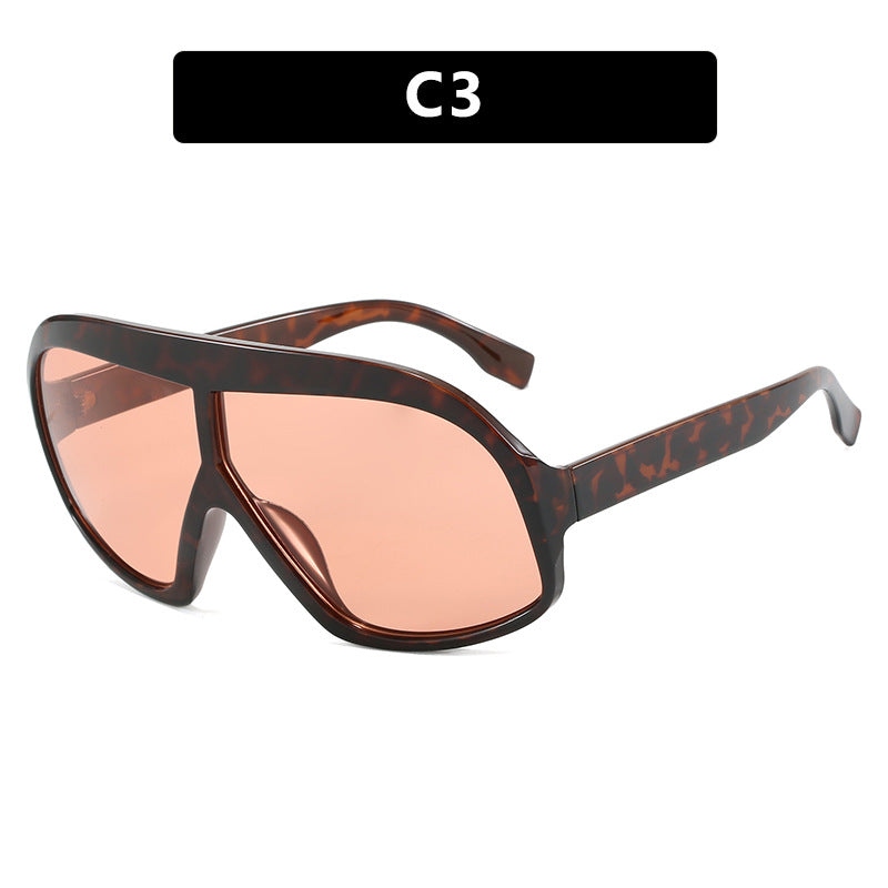 Damen modische Sport-Sonnenbrille im futuristischen Design Brehn