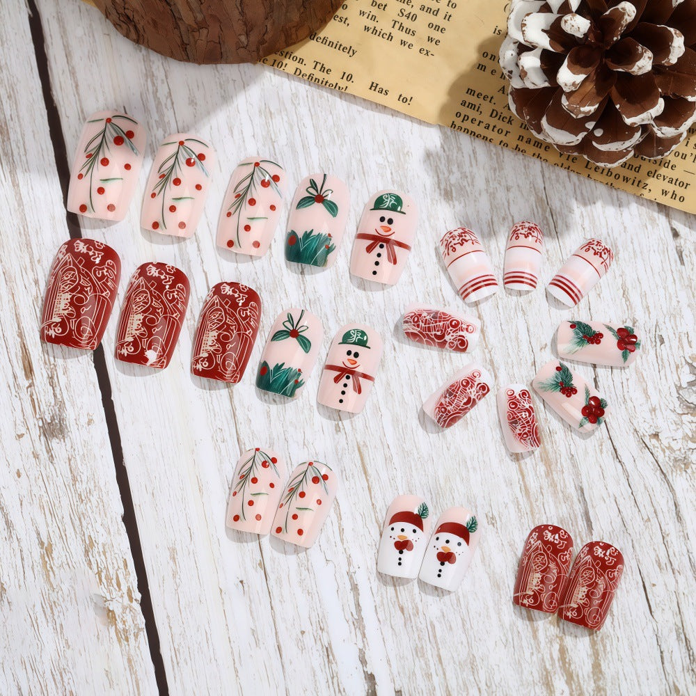 Kreatives Weihnachts-Nageldesign Set Brehn