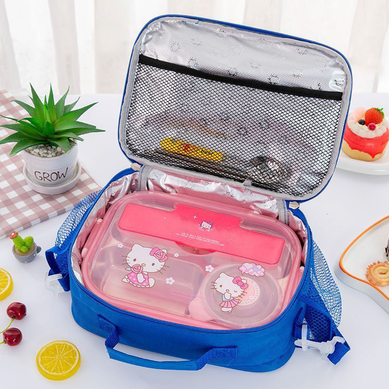 Cartoon isolierte Lunch Tasche Brehn