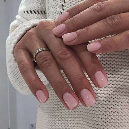 Glänzende Gel-Nagelkunstverlängerungen Brehn